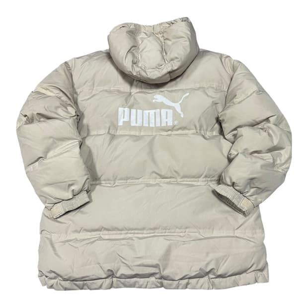 ✨ (바배) 푸마 빅로고 아이보리 덕다운 패딩