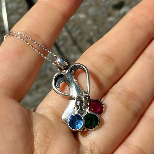 Southwest Vintage Abstract Woman  Gemsto