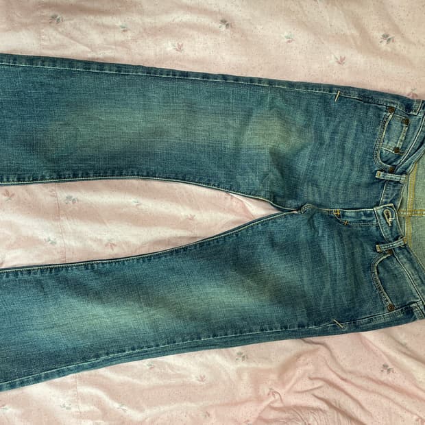 아베크롬비 로우라이즈 부츠컷데님