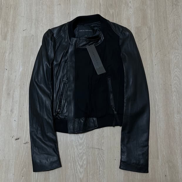크리스크리스티 여성 양가죽 가죽자켓 S/90