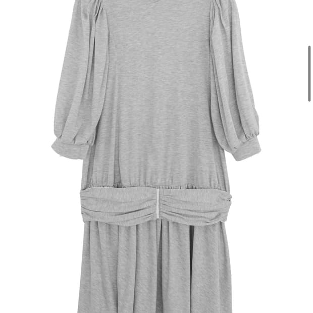 에옹쓰 Art Nouveau Dress - gray