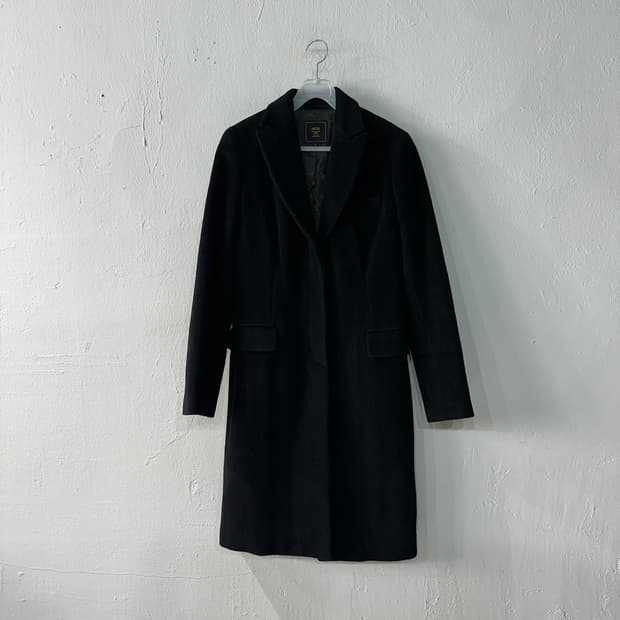 MCM 엠씨엠 앙고라 울 코트 여성6SIZE