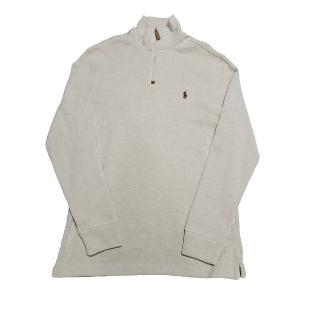(미사용 새상품)폴로 반집업 니트
