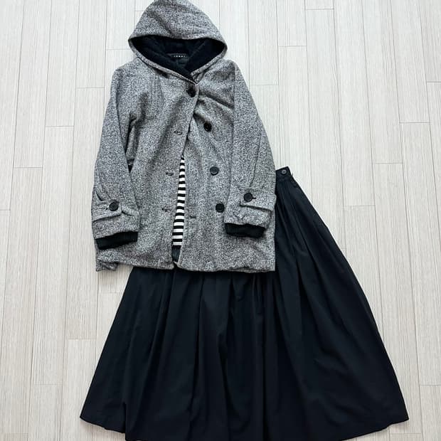 jpn 펑크 러힙 긱시크 괴짜 레이어드 코디세트