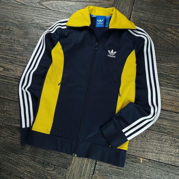 [아디다스] 컬러 블럭 유로파 져지 트랙탑 집업 자켓 M18368