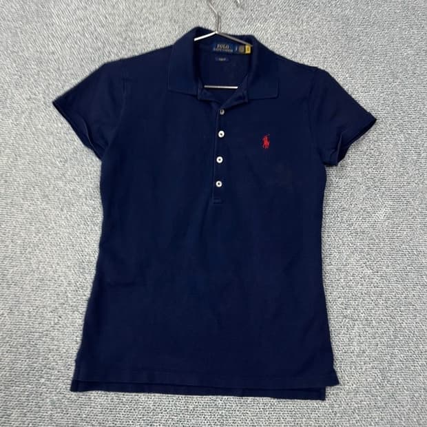 폴로 신형 큐알 여성 반팔 카라티 S 