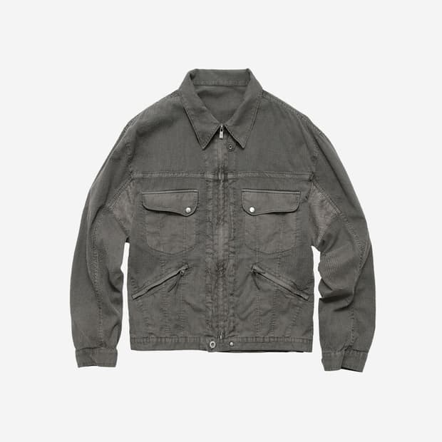 (4)폴리테루 히코리 집 트러커 스트라이프