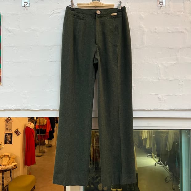 Giesswein 하이 웨이스트 울 팬츠 S