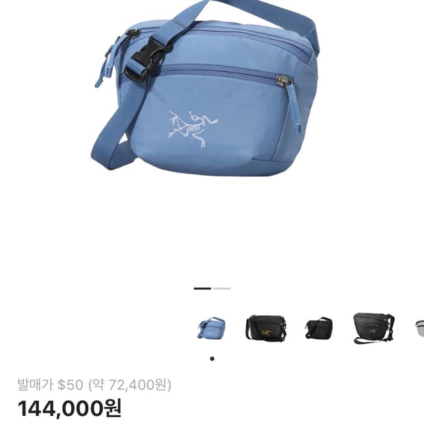 아크테릭스 웨이스트 백