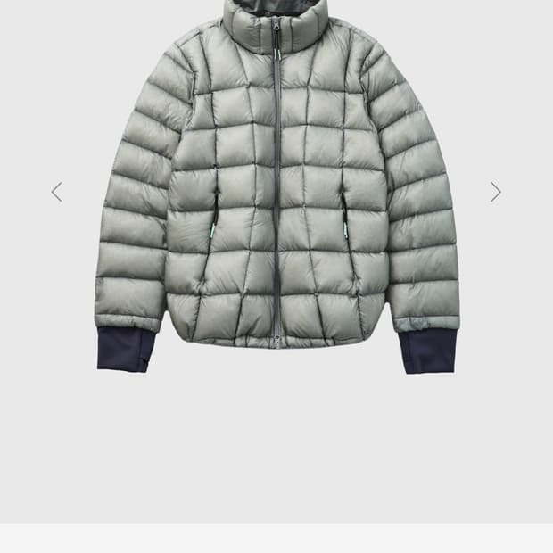 MODULAR LIGHT GOOSE PUFFER (LIGHT GREY)