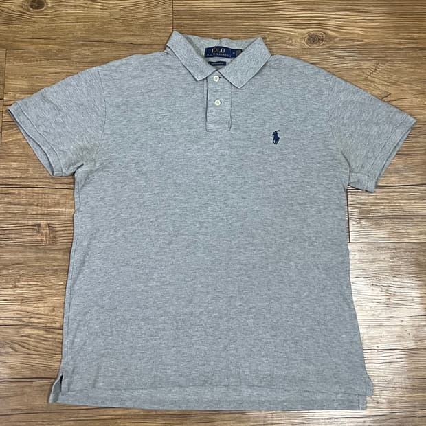 Polo 폴로 랄프로렌 커스텀 슬림핏 그레이 카라티