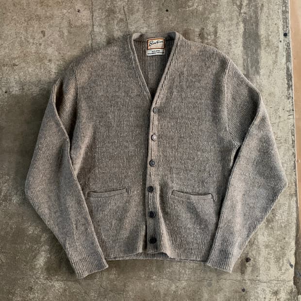 60s Brentwood 울 카디건