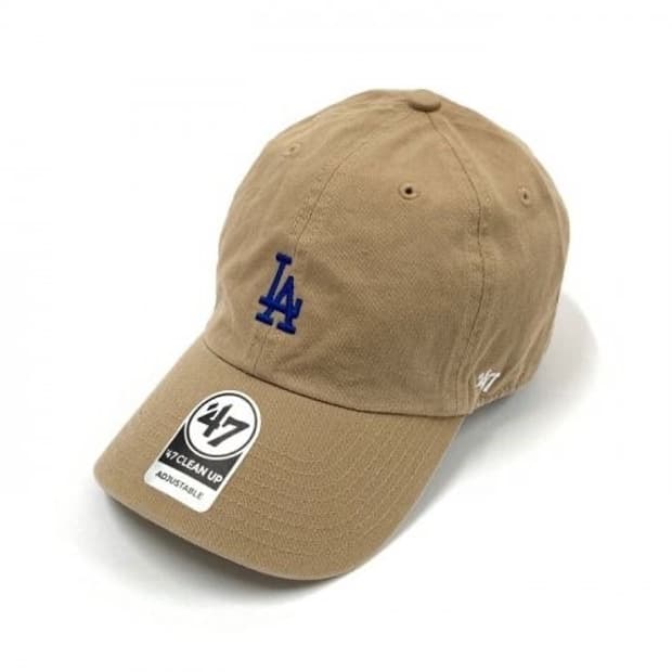 Mlb 47 la 캡모자 베이지