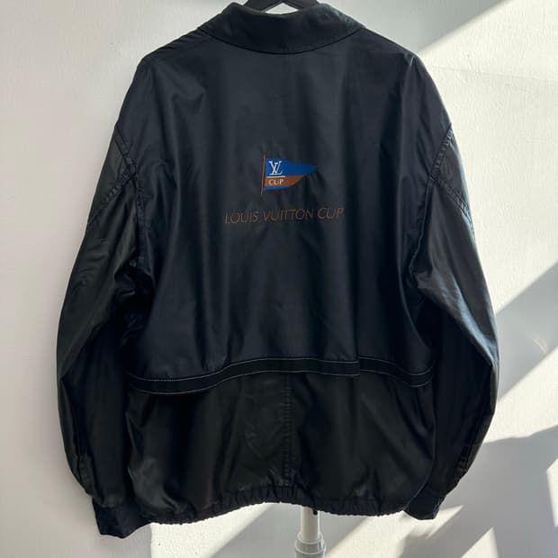 루이비통 아카이브 리버시블 블루종 자켓