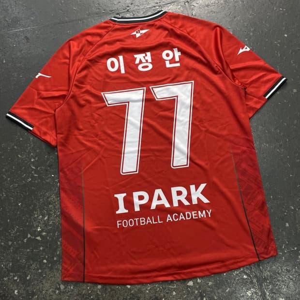 105 미즈노 부산 아이파크 25시즌 이정안 유니폼