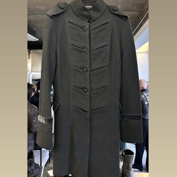 Emporio Armani Napoleon Officer Coat