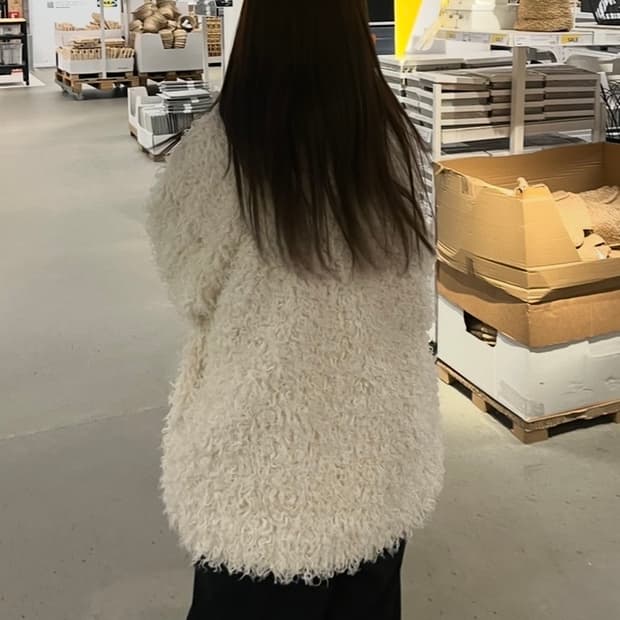 빈티지 퍼 자켓