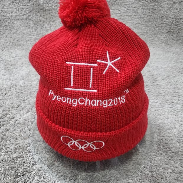 평창올림픽 2018 방울비니 새제품