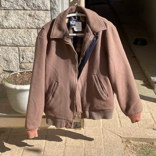 Vintage Woolrich Bomber 울리치 보머자켓