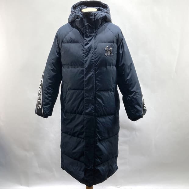 MLB 뉴욕양키스 메가테잎 다운 롱패딩 95