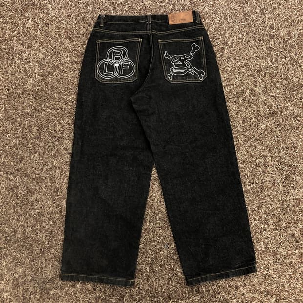 보이롱페이스 Blf 데님 팬츠