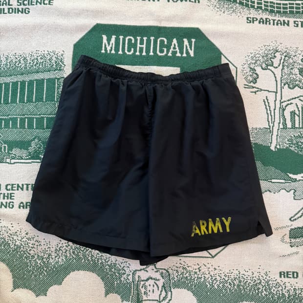 미군 US ARMY PFU 트레이닝 쇼츠 -15