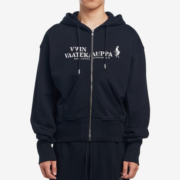 [vain] vaatekauppa zip hoodie