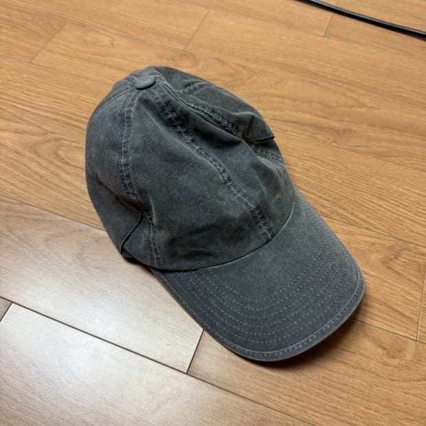 해칭룸x월스와일무브먼트 볼캡 빈티지 블랙