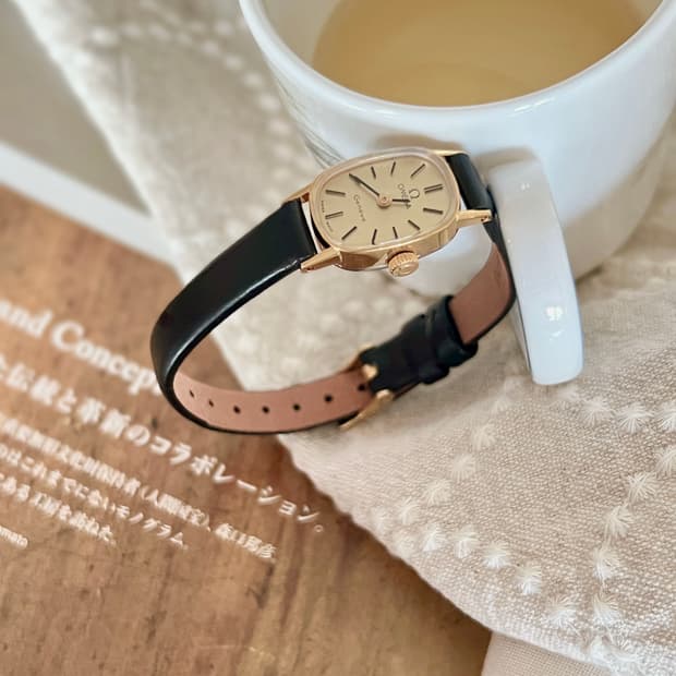 오메가 제네브 여성 시계 / 정품감정. 오버홀