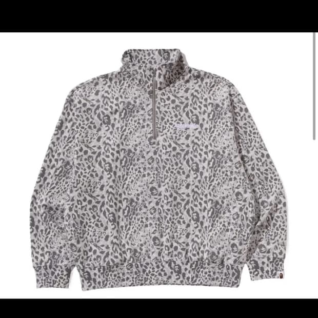 베이프 레오파드 그레이 XL