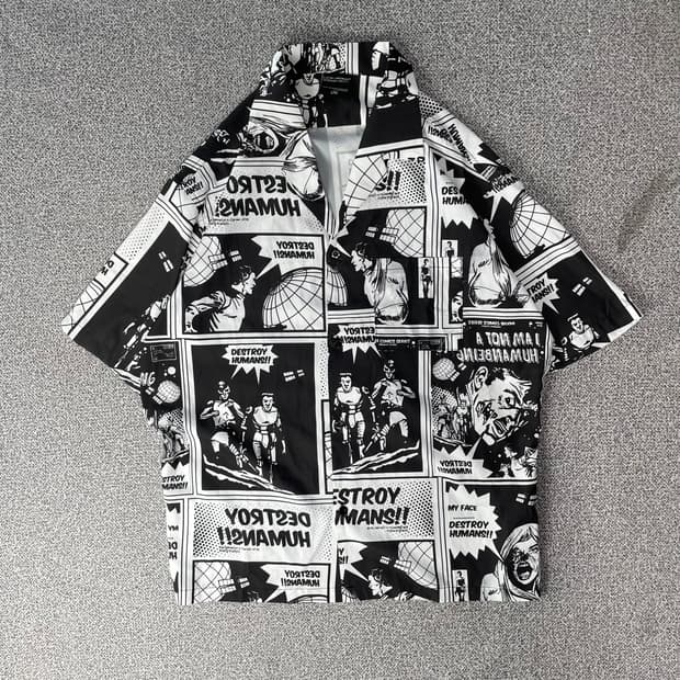 아임낫휴먼비잉 반팔 셔츠