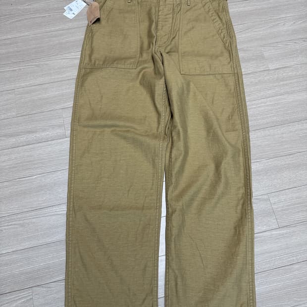 orslow 퍼티그 베이지 4 레귤러핏 택채 새상품