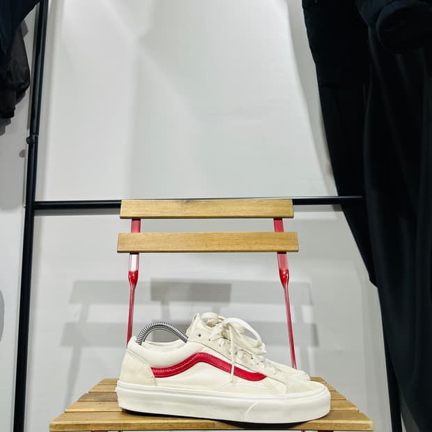 260) 반스 운동화 남성 남자 신발 스타일36 크림슨 레드