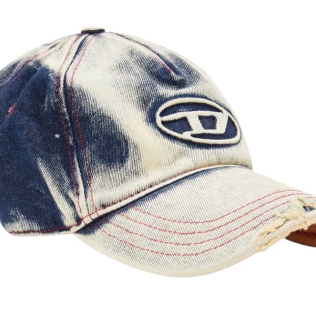 [2] 디젤 C-세이몬 트리티드 데님 베이스볼 캡 블루 화이트
