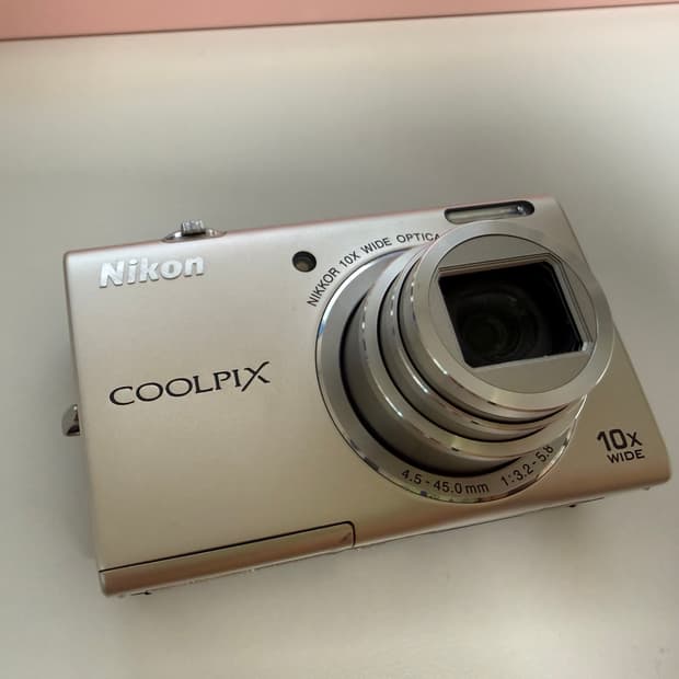니콘 쿨픽스 COOLPIX S6200 디카 풀박스 (작례)