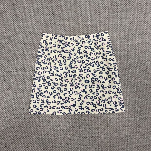 A.P.C 레오파드 미니스커트 v1110