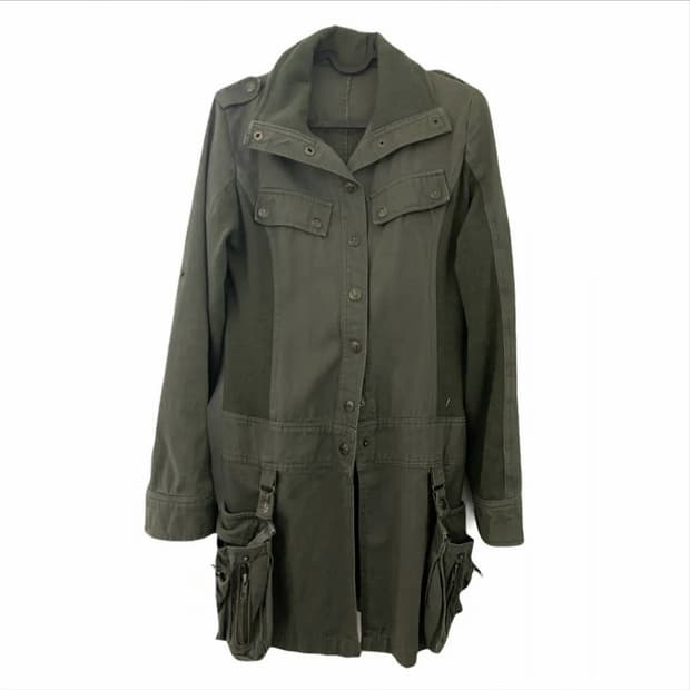 빈티지 카키 자켓