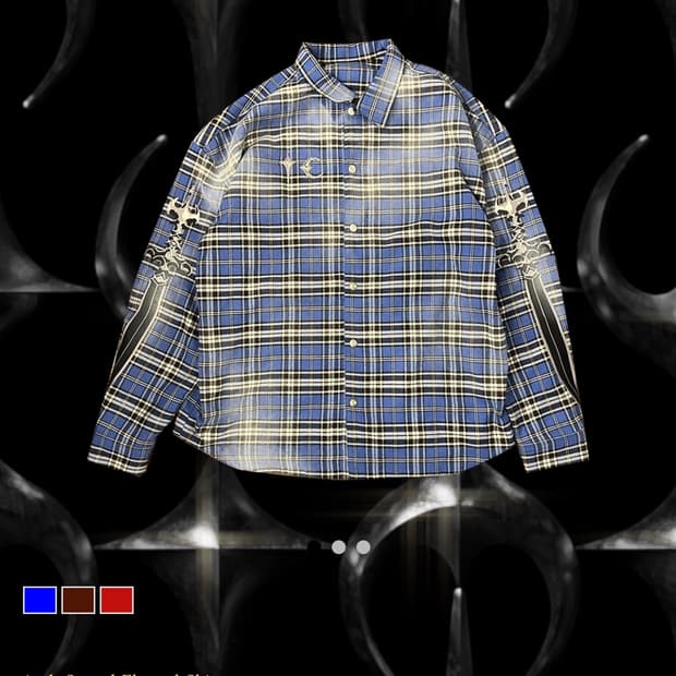 떠그클럽 아랍 소드 플란넬 셔츠 -3size- 미착용 새상품