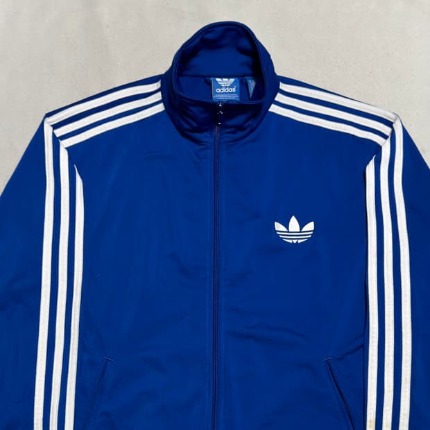 M 아디다스 파이어버드 블루 트랙탑