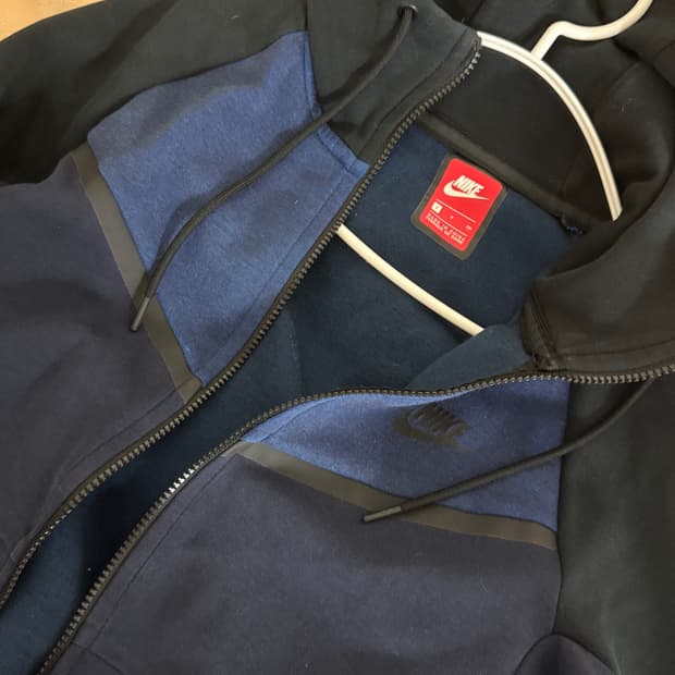 나이키 네이비 테크플리스 S 