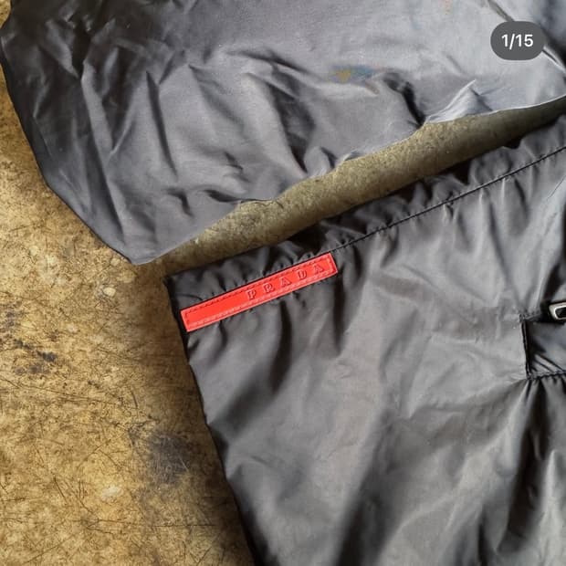 early00s prada redline padded jacket