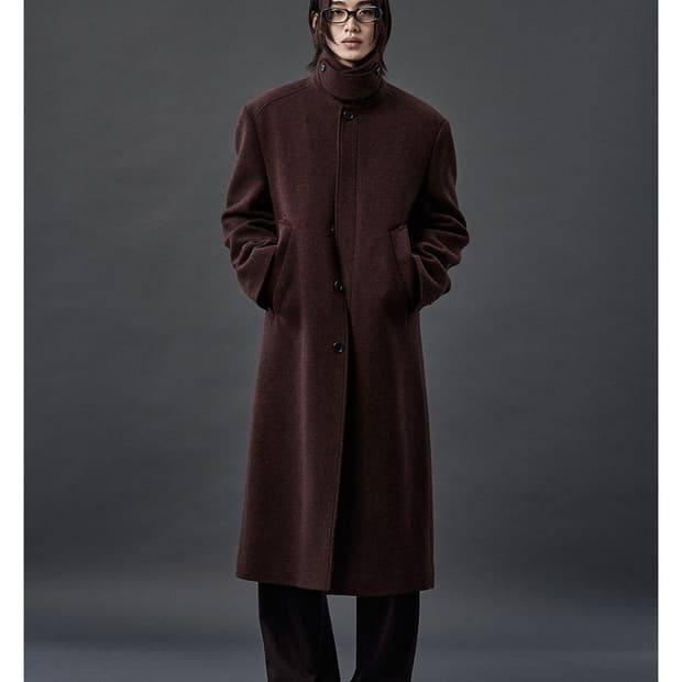 알렌느 울 맥 코트 버건디