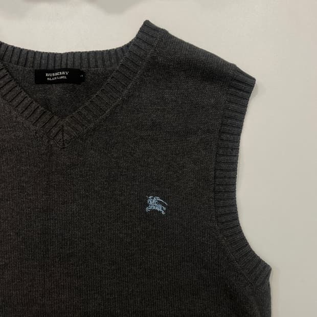 버버리 블랙라벨 니트 베스트