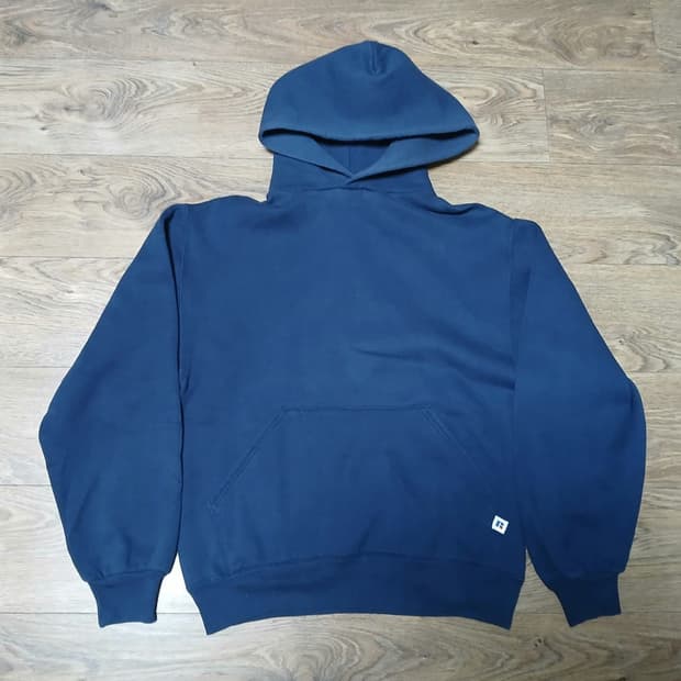 러셀 90s 네이비 후디