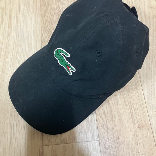 라코스테 블랙 볼캡