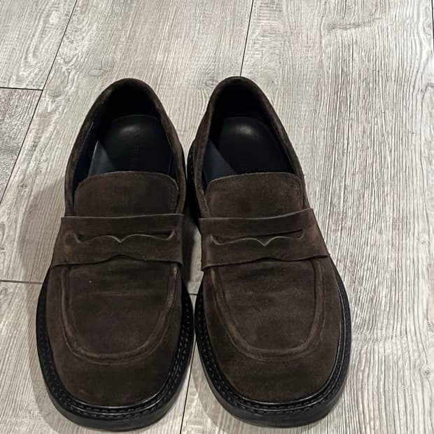 로맨틱무브 스웨이드 로퍼 브라운 250(255-60)