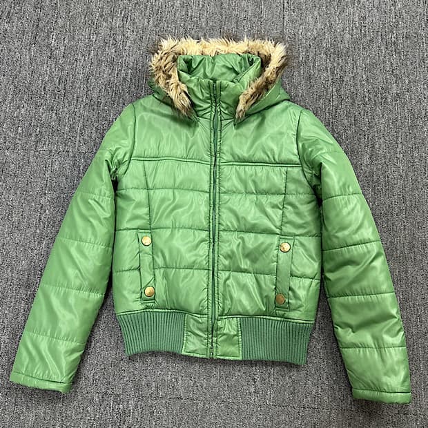 빈티지 봄버 패딩 