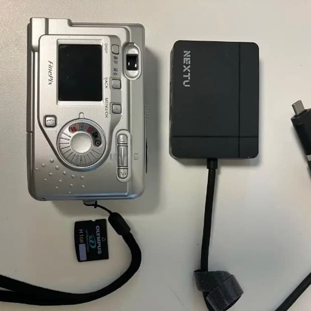 후지필름 파인픽스 A303(xd카드, 리더기 포함)