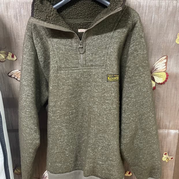 캐피탈 플리스 하프 집업 3