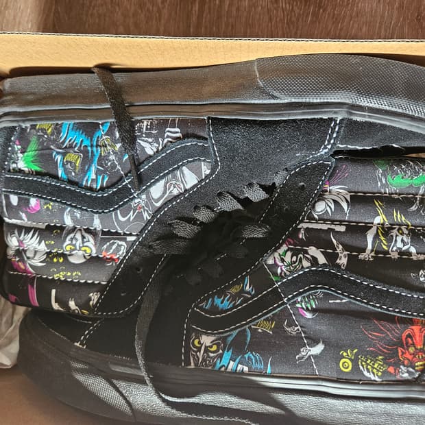 반스 디즈니콜라보 하이